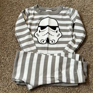 🖤Stormtrooper Hanna Andersson Long John Pajama Set🖤